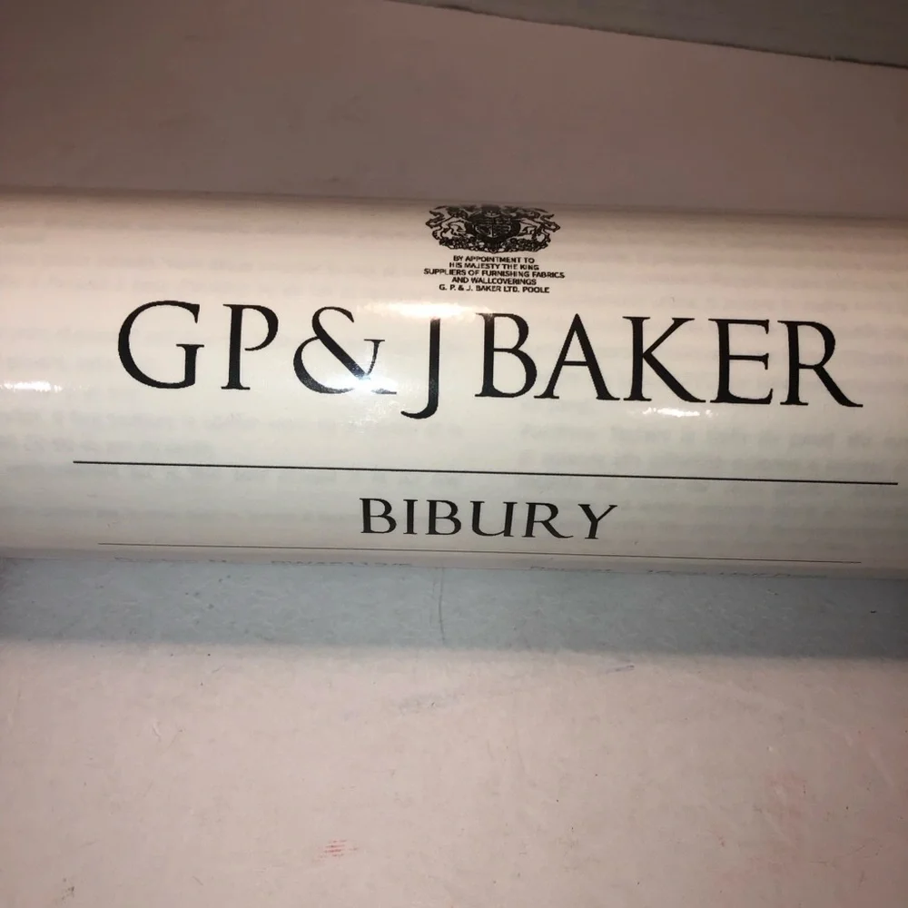 New Anthropologie x GP & J Baker Bibury Striped Floral Wallpaper Wall Mural Art